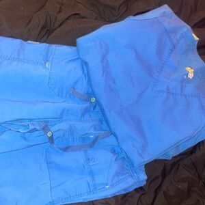 Blue Scrub Set